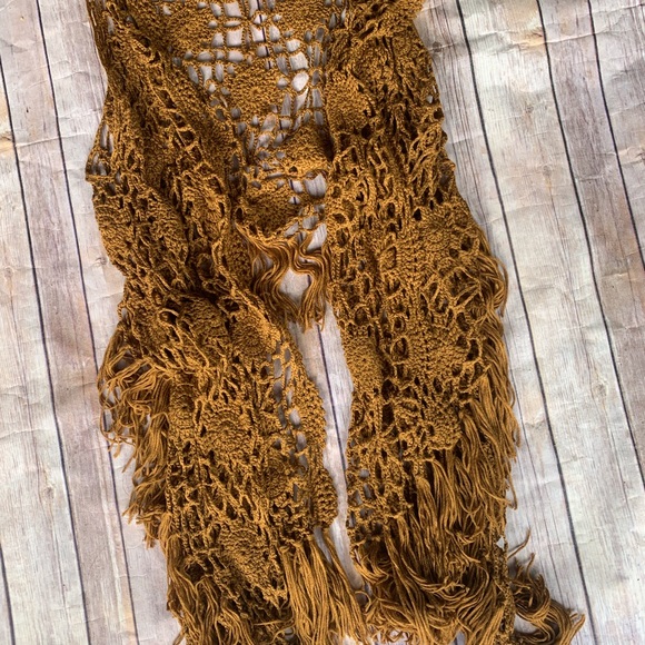 Mustard Crochet Cardigan from Buckle - Picture 2 of 4